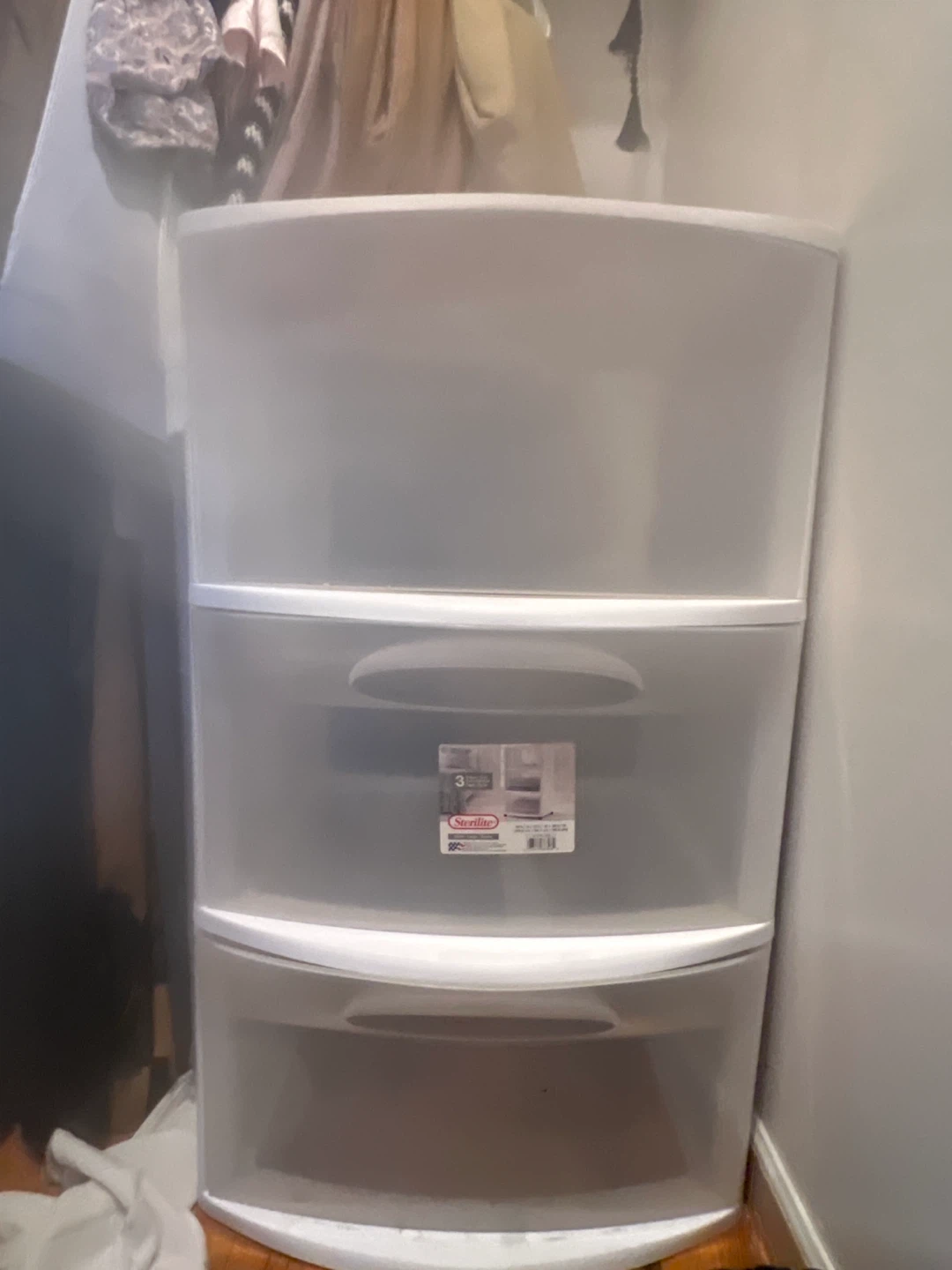 Sterilite 3-Drawer Storage Cart