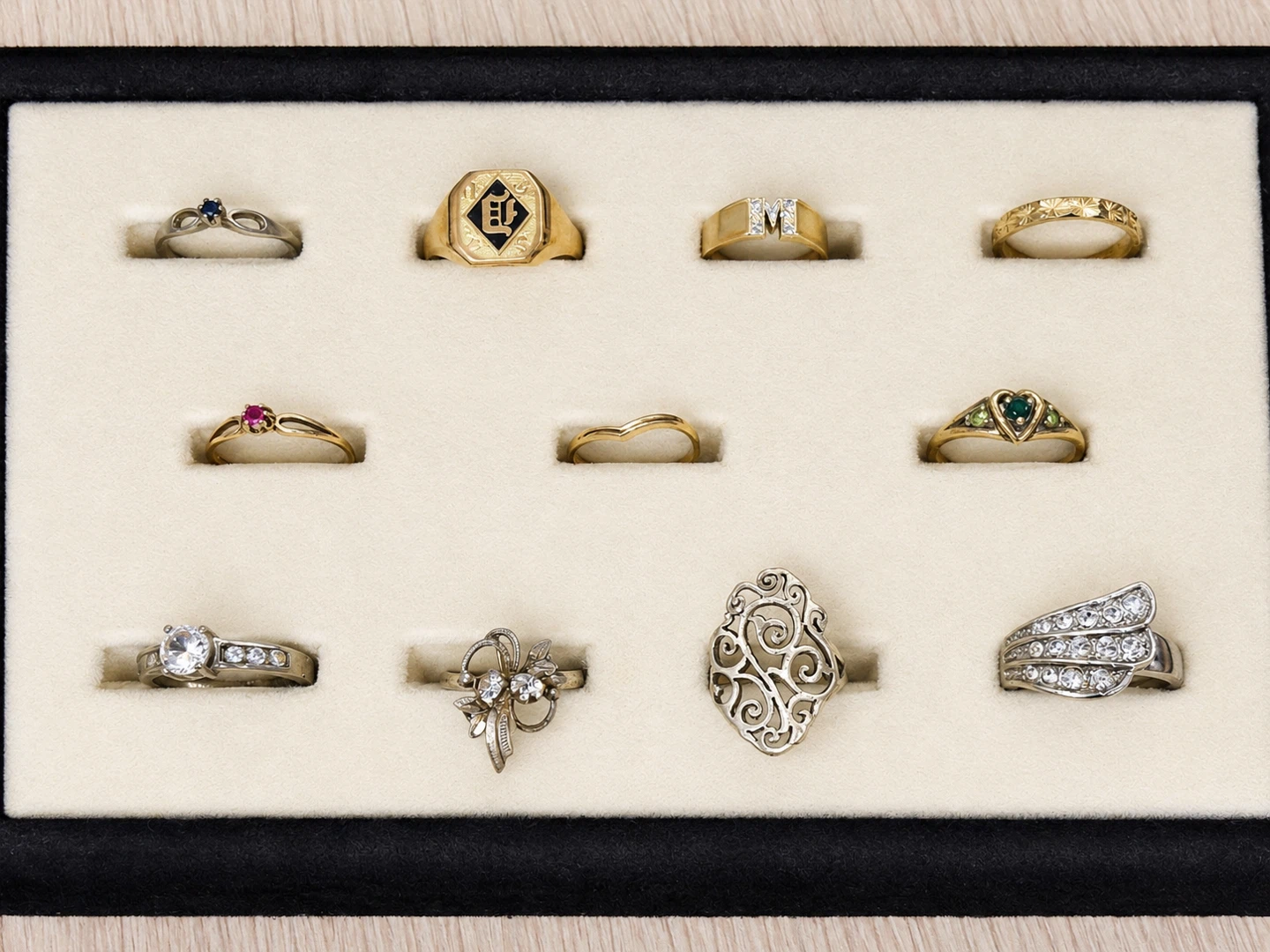 Assorted Fashion Rings Collection