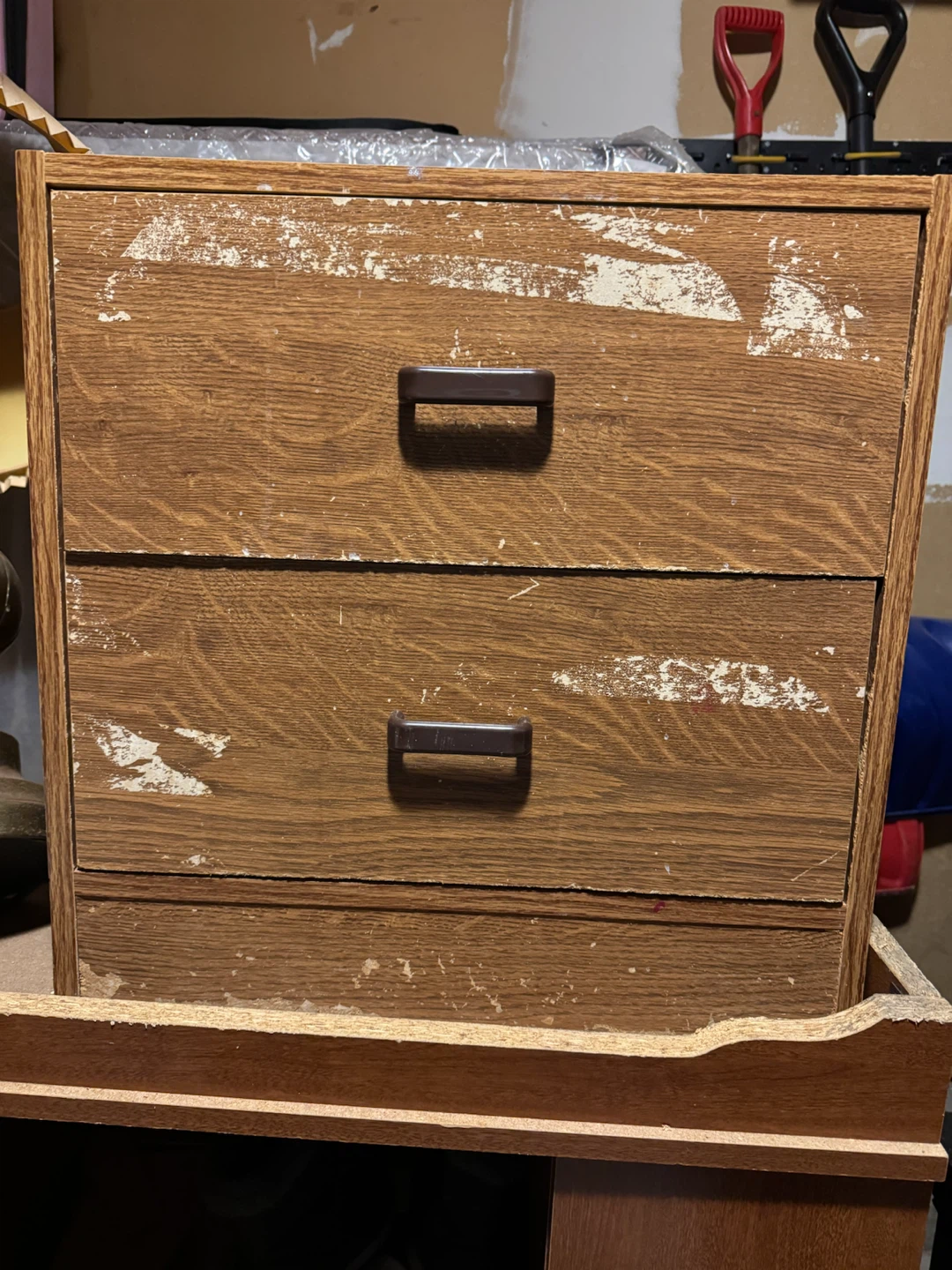 Wooden 2-Drawer Storage Cabinet - photo 2