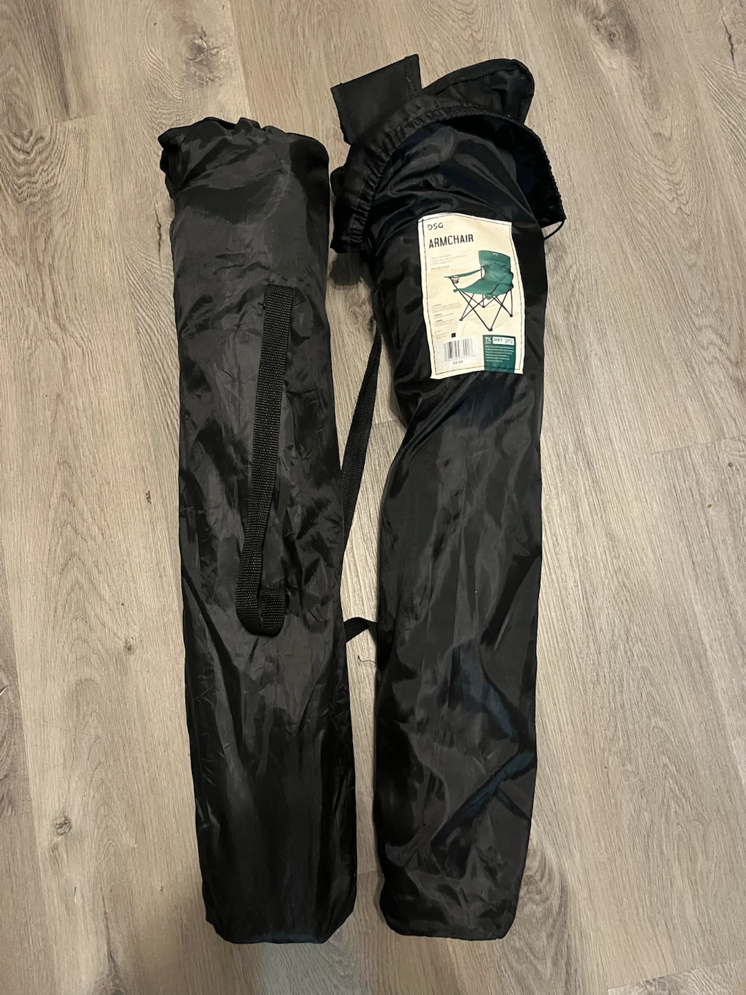 2 Folding Camping Chairs w/ Carry Bags