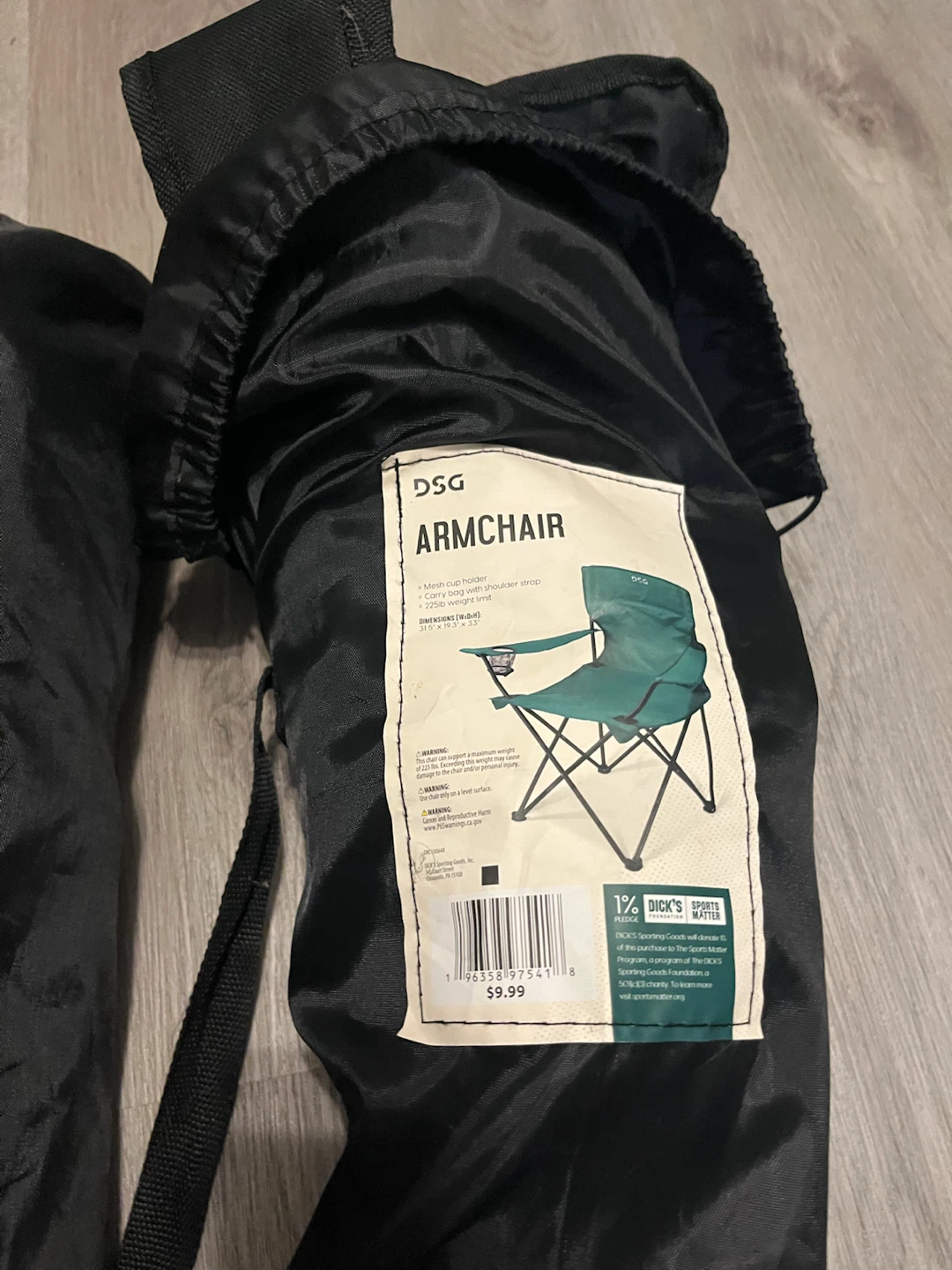 2 Folding Camping Chairs w/ Carry Bags - photo 2
