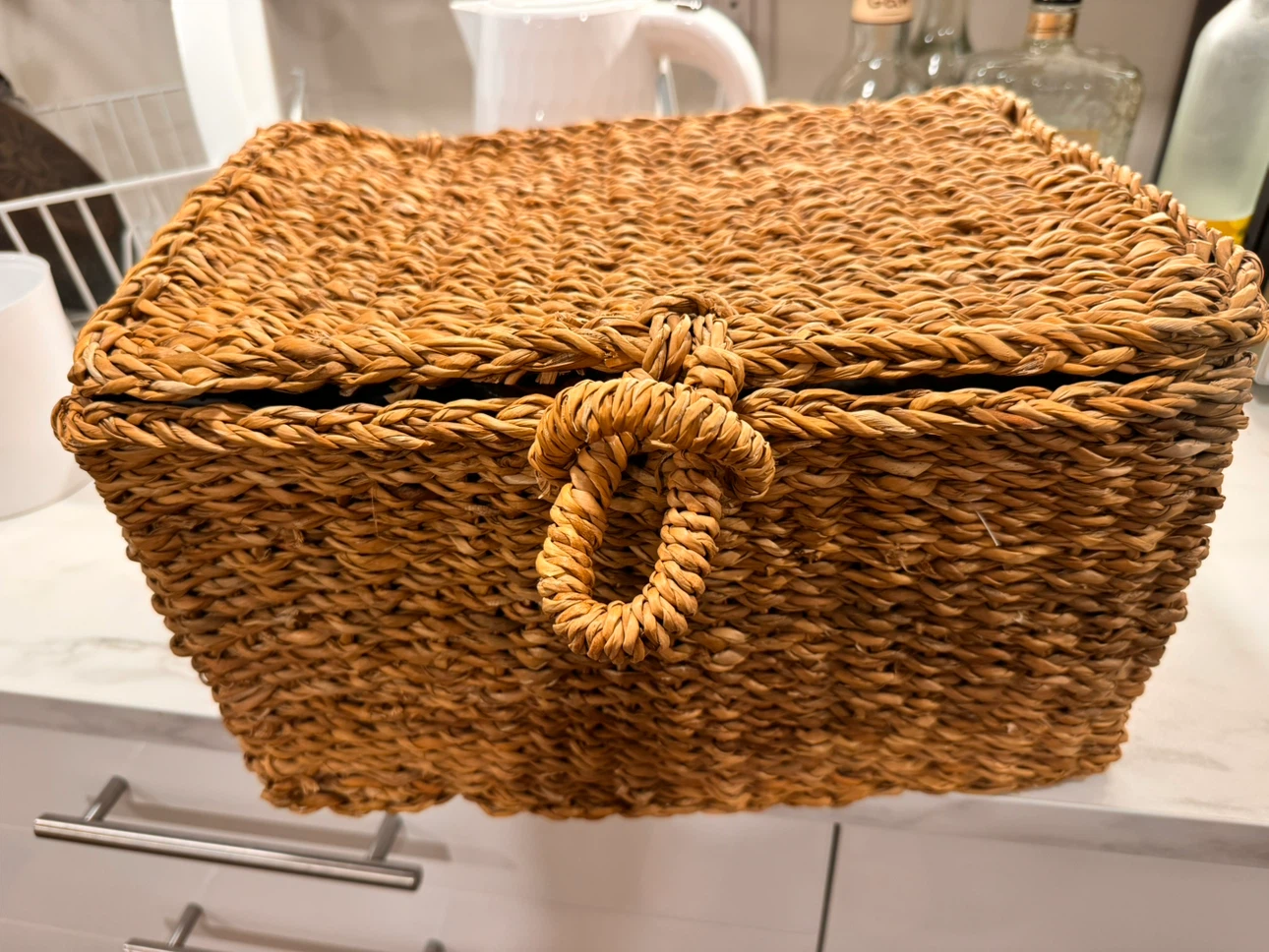 H&M Storage Basket with Lid - Beige