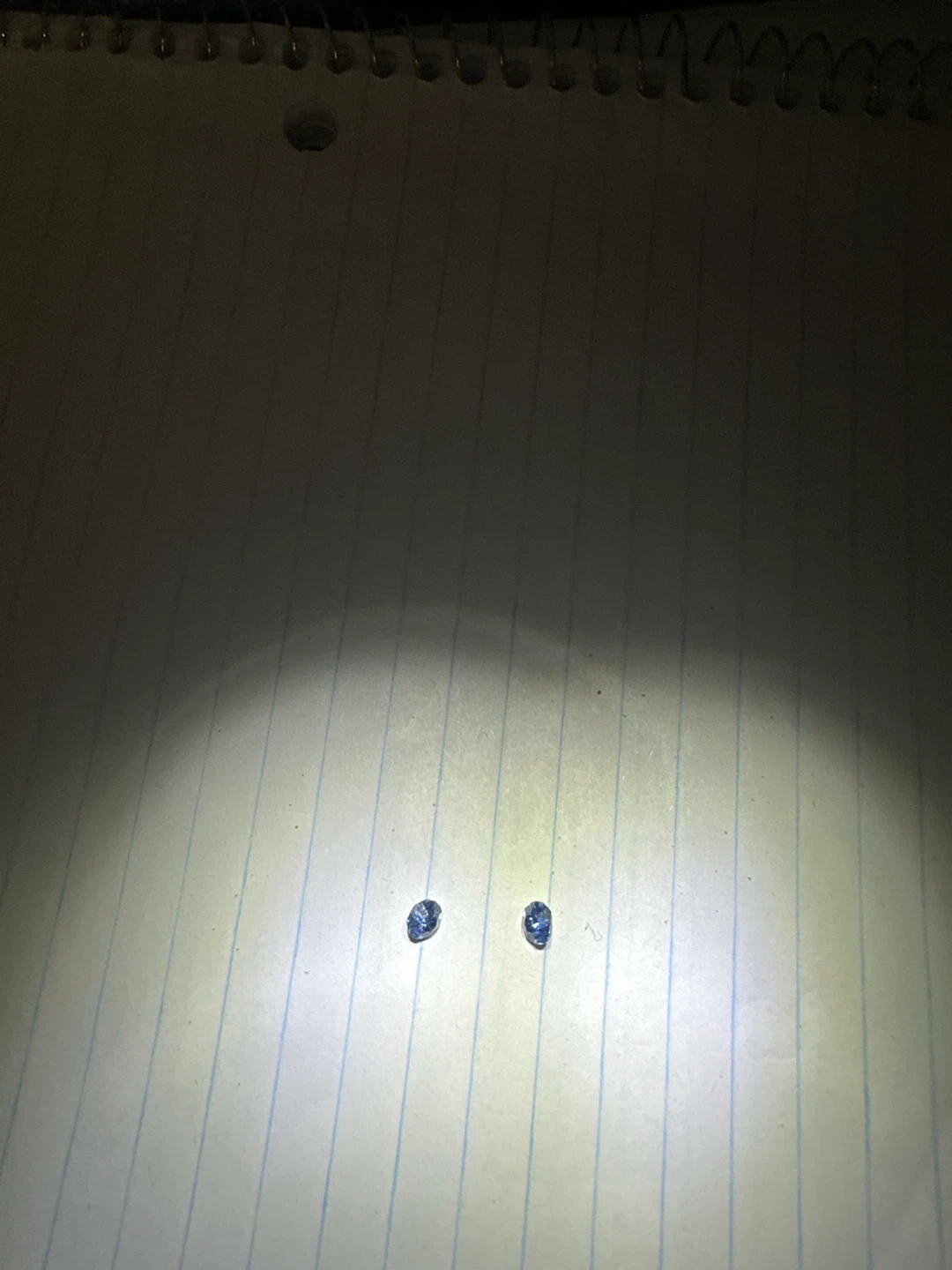 2 certified laboratory grown diamonds