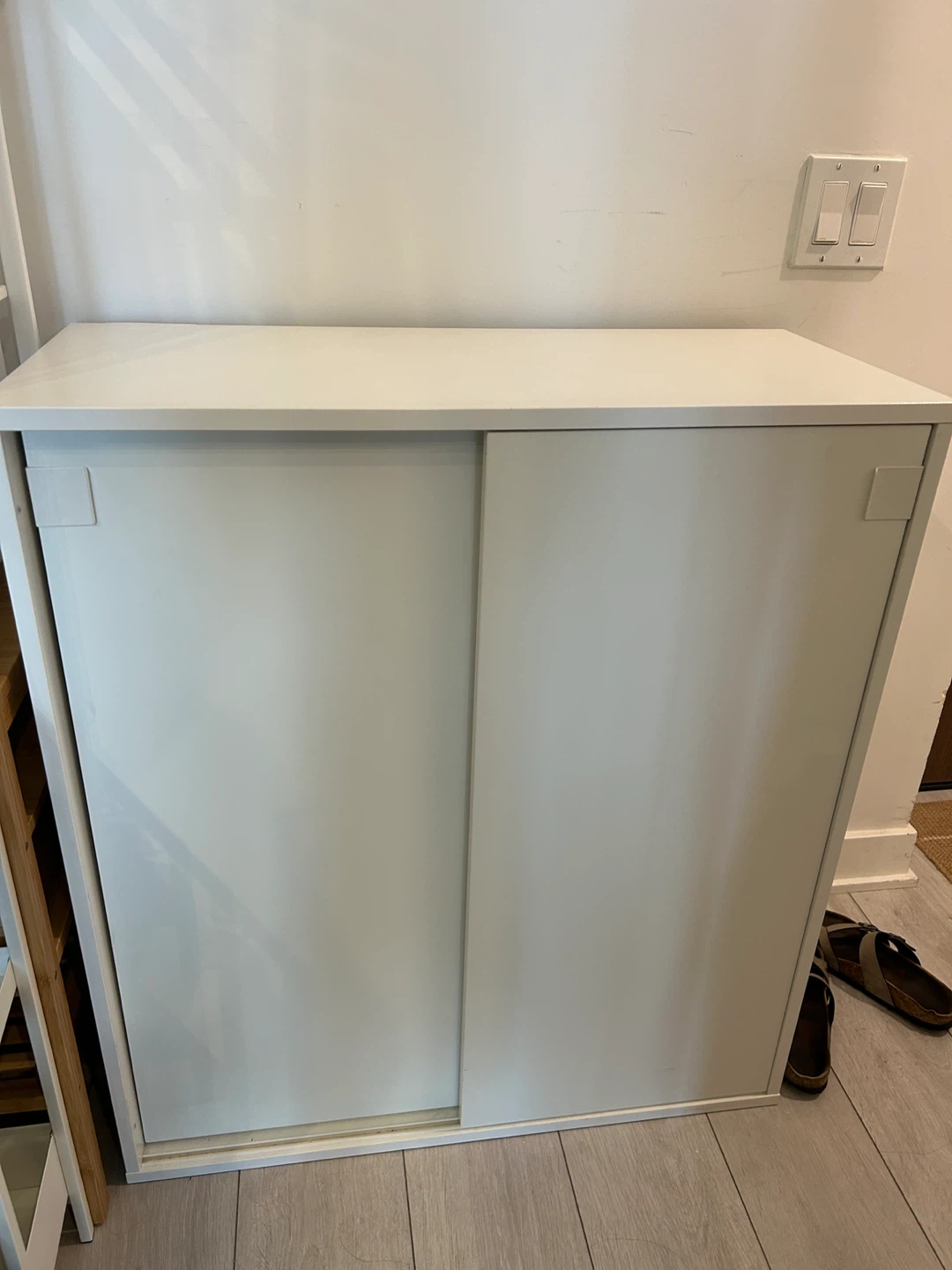 IKEA Cabinet with Sliding Doors - photo 3