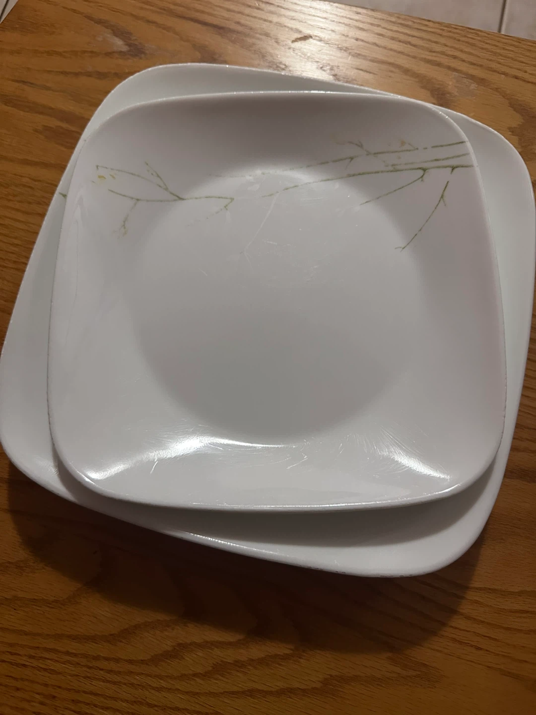 Corelle Square Dinner Plates