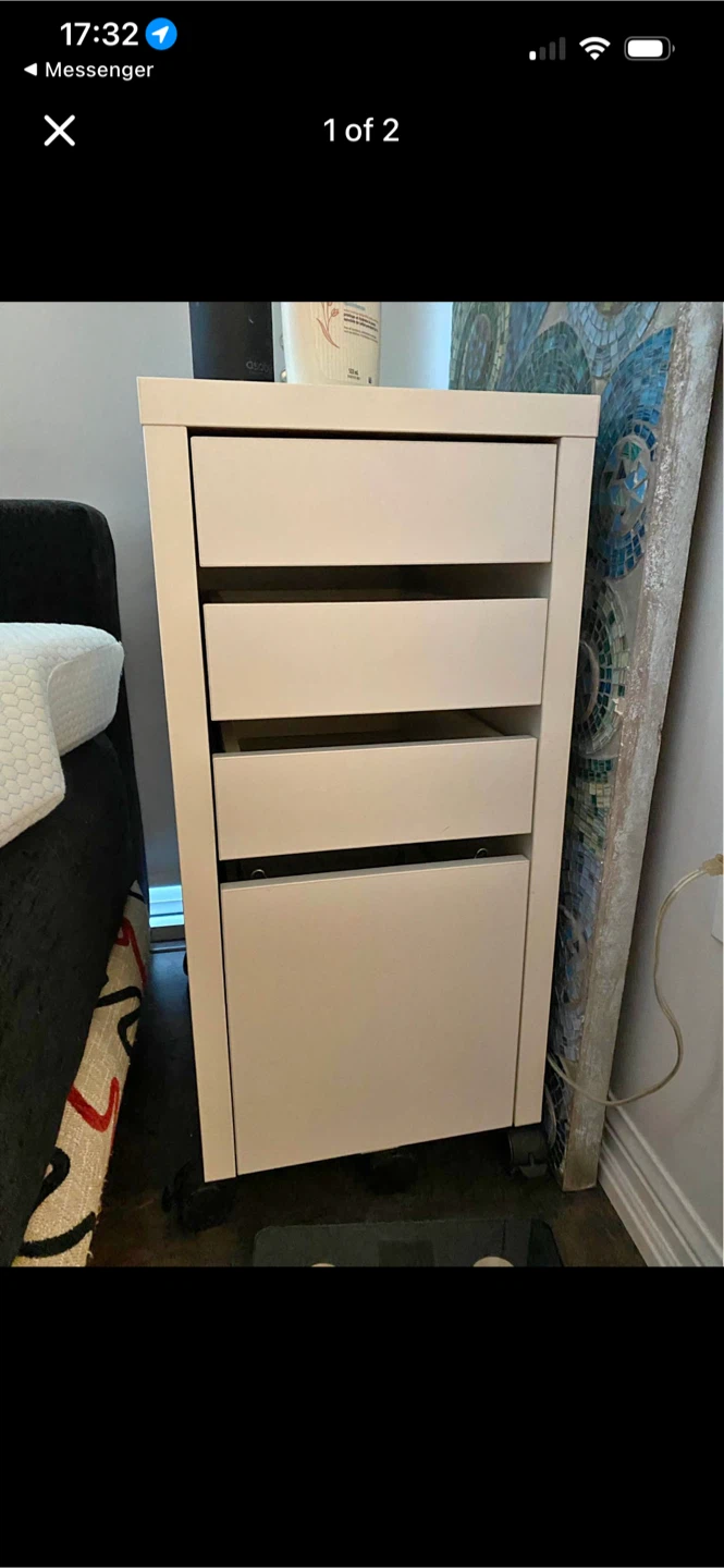 IKEA HELMER Drawer Unit on Casters - photo 2