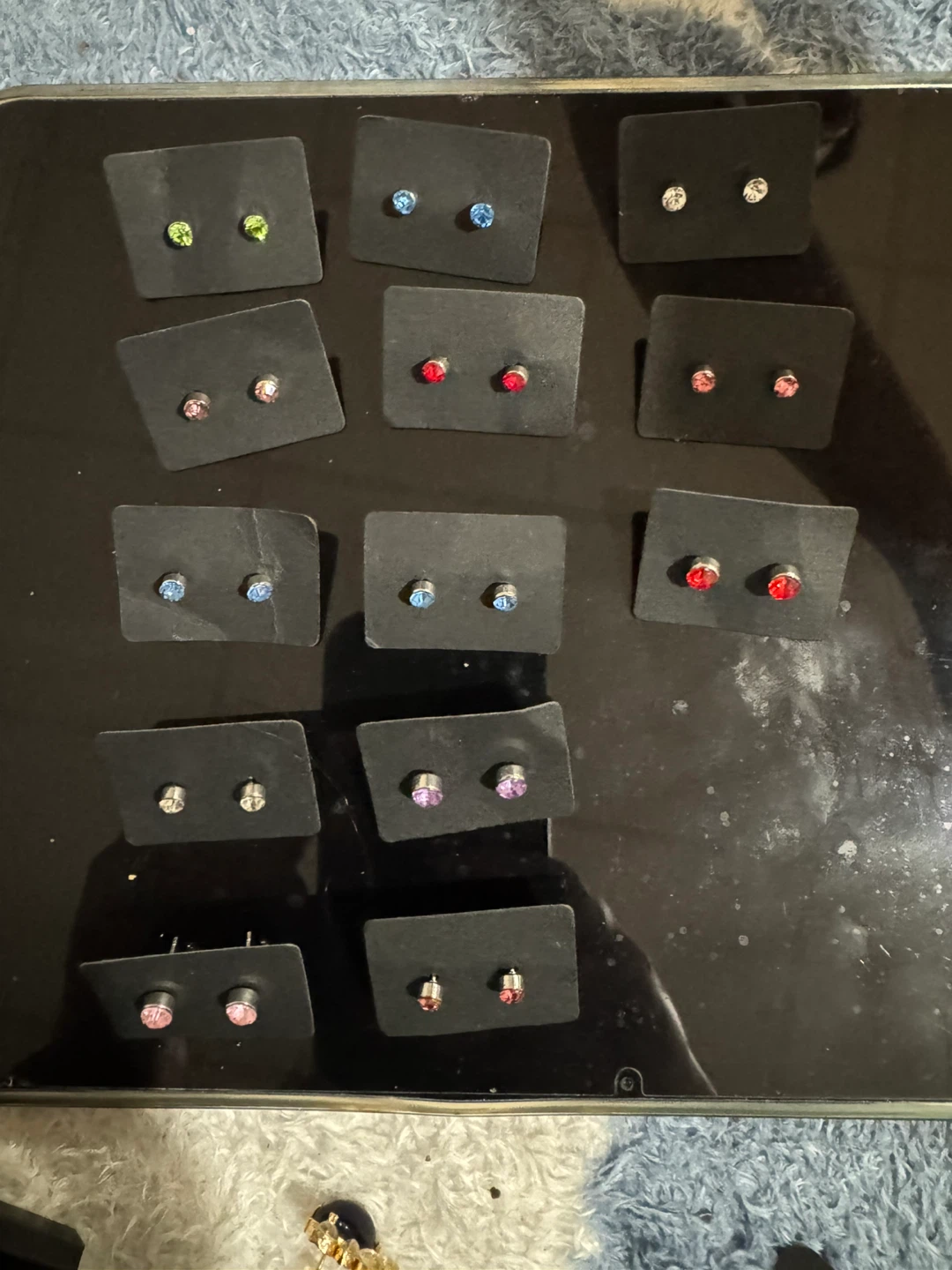 Assorted Rhinestone Stud Earrings - photo 2