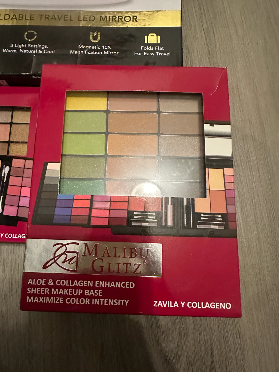 NEW Makeup Bundle – LED Mirror + 2 Palettes - photo 5