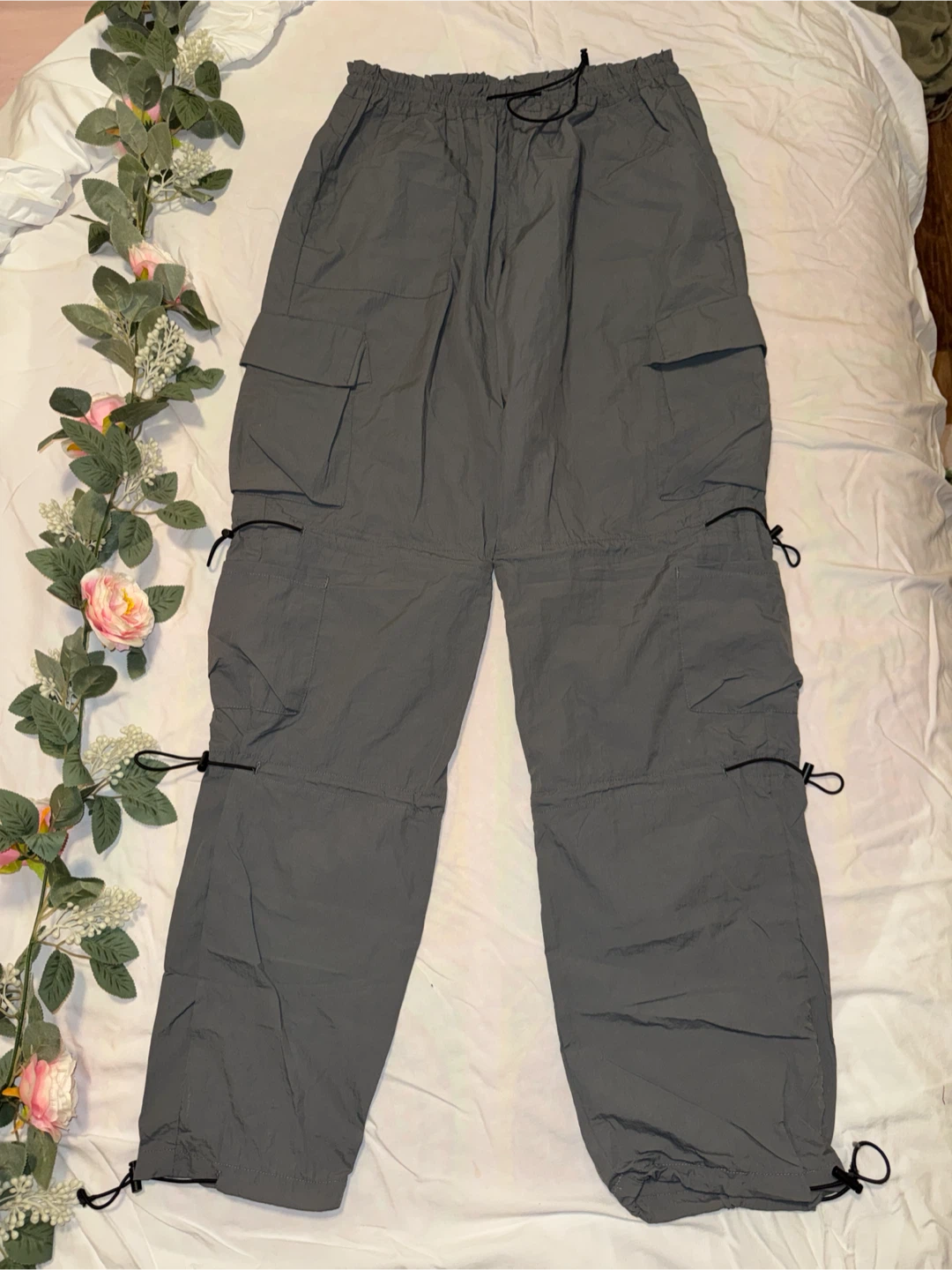 Garage Grey Cargo Pants