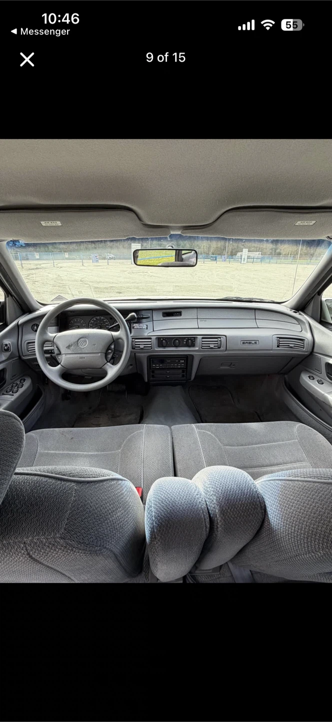 White Mercury Sable 1995 - photo 2