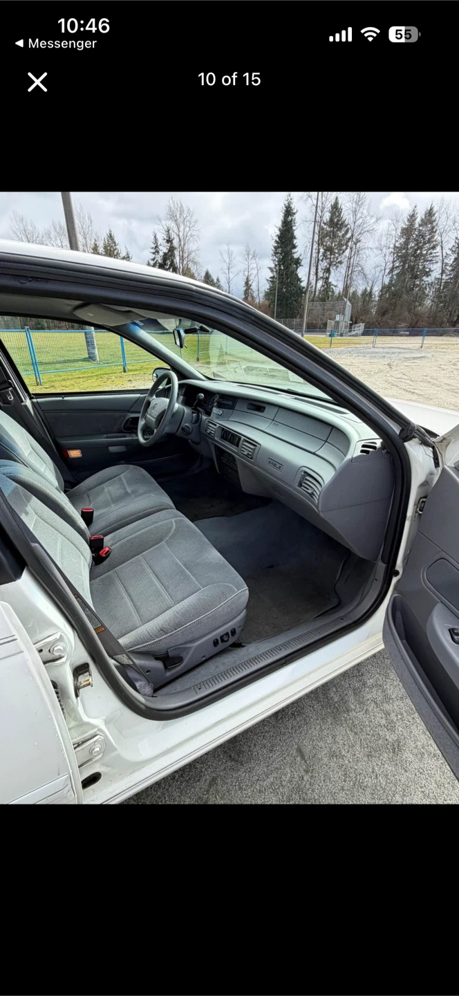 White Mercury Sable 1995 - photo 3