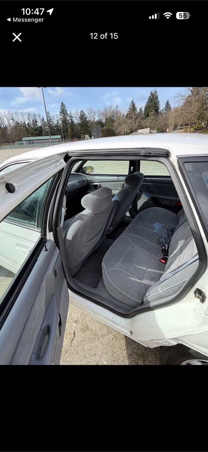 White Mercury Sable 1995 - photo 5