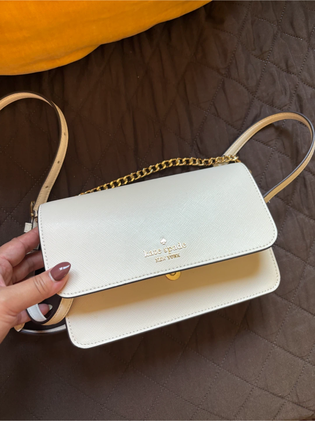 Kate Spade White Crossbody Bag