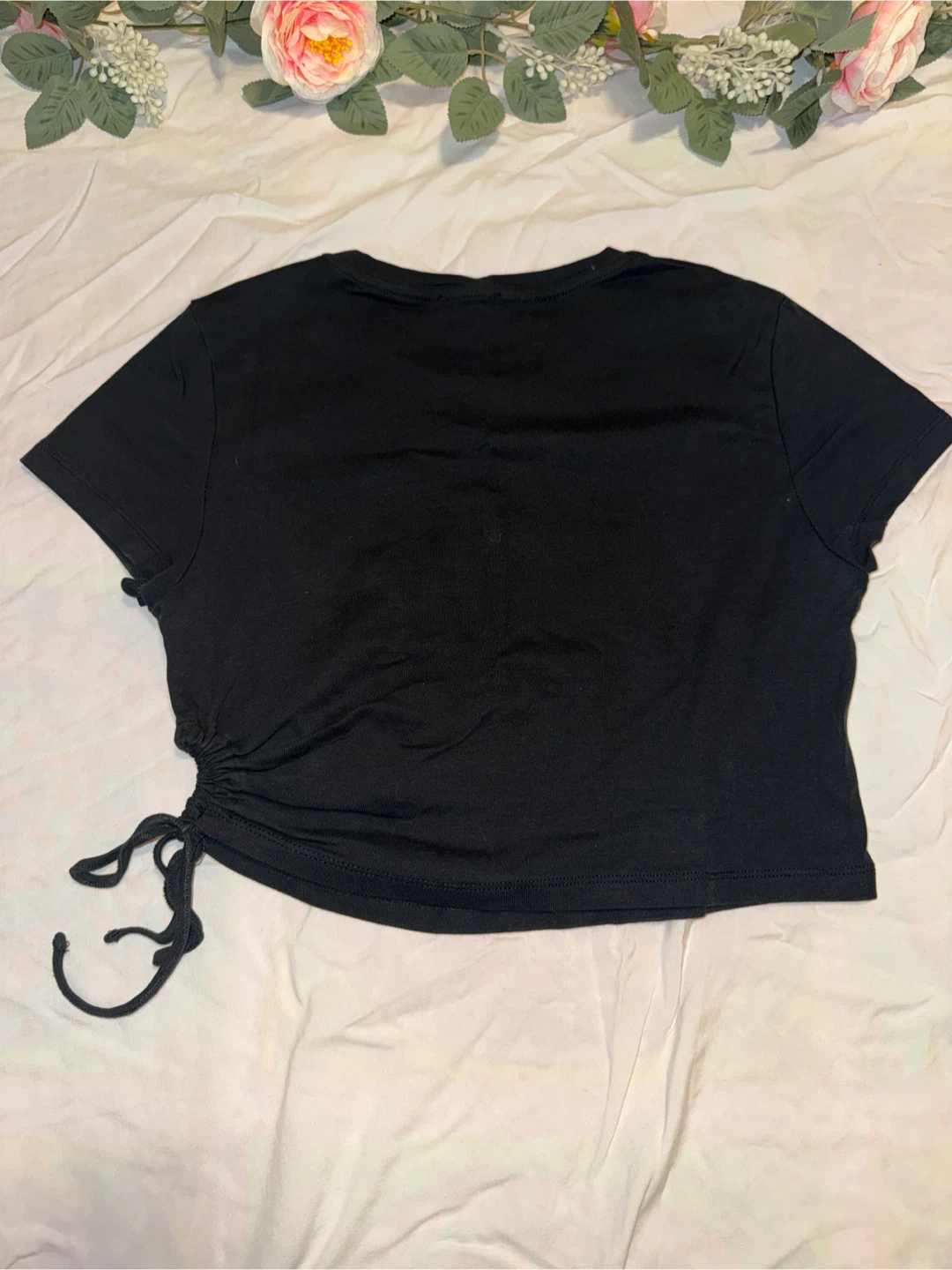 Bershka Paradise Graphic Crop Top - photo 2