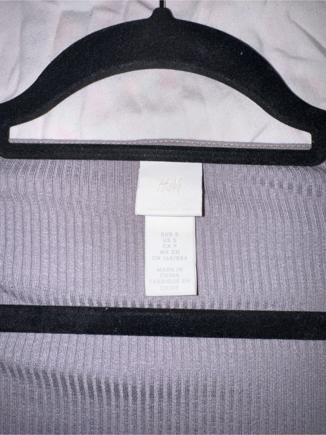 H&M Ribbed Long-Sleeve Top - photo 3