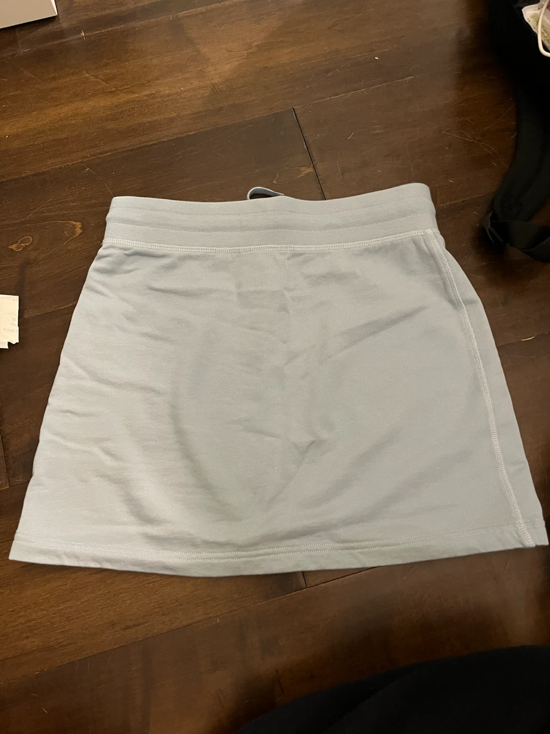 Aritzia light blue sweat fleece skirt - photo 2