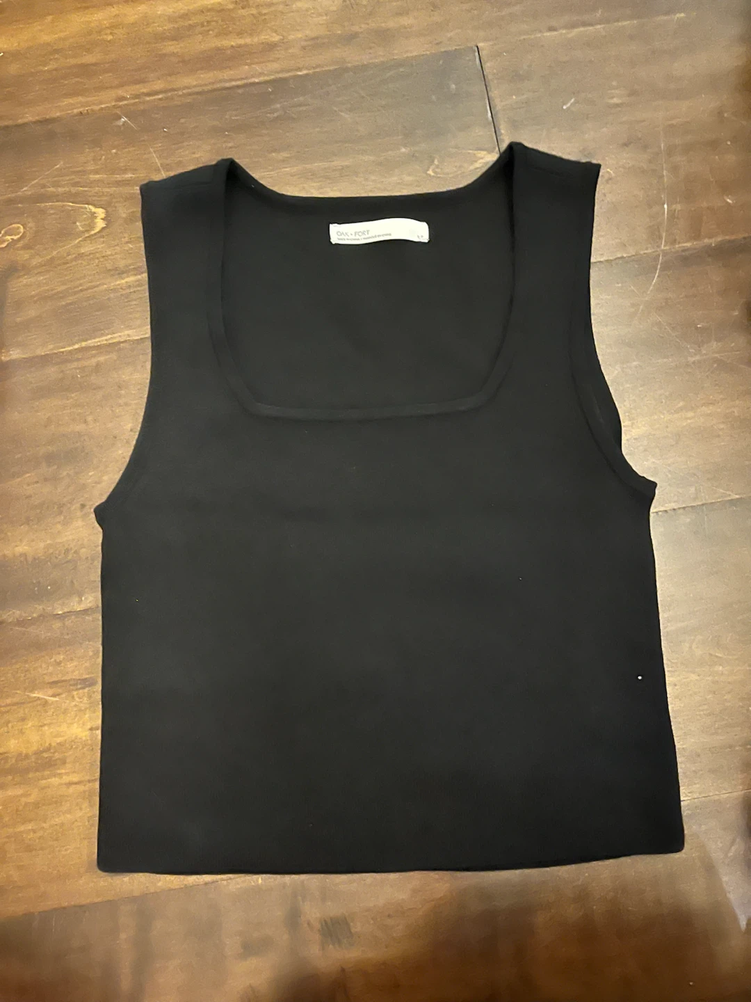 Black OAK+FORT Tank Top