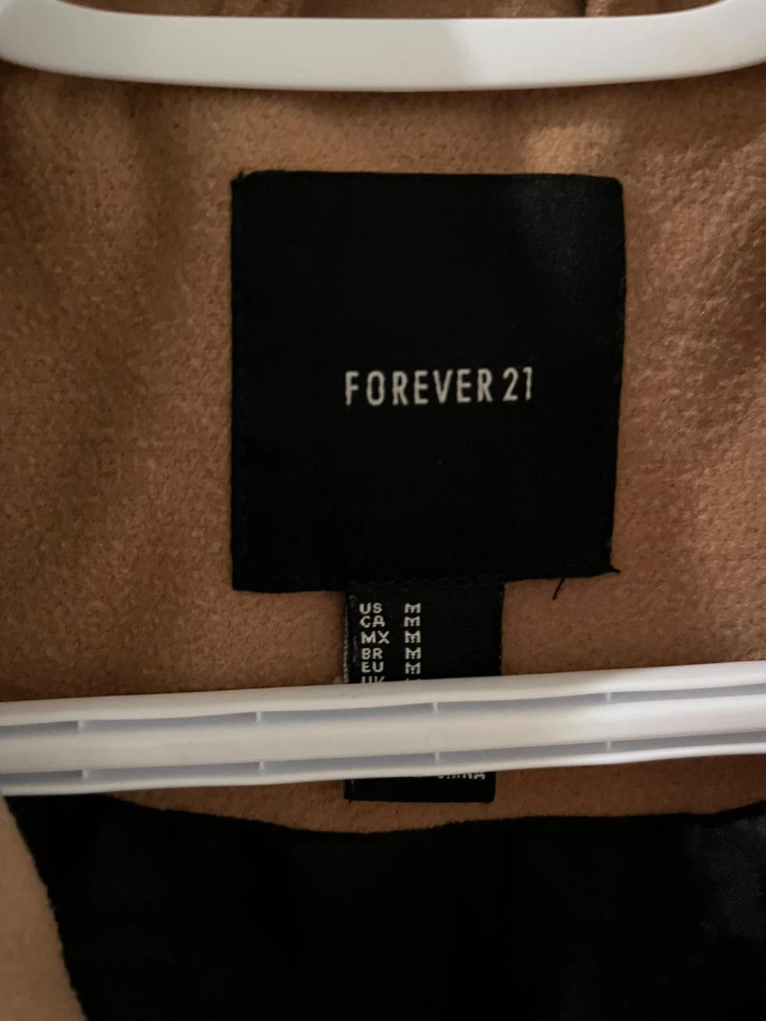 Forever 21 Camel Wool Blend Coat - photo 3