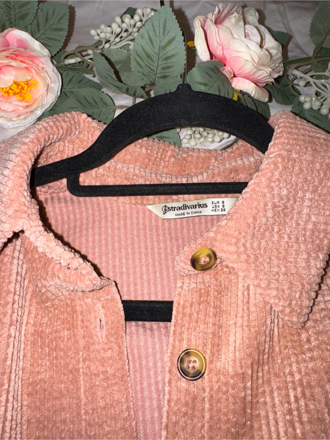 Stradivarius Pink Corduroy Shirt - photo 2