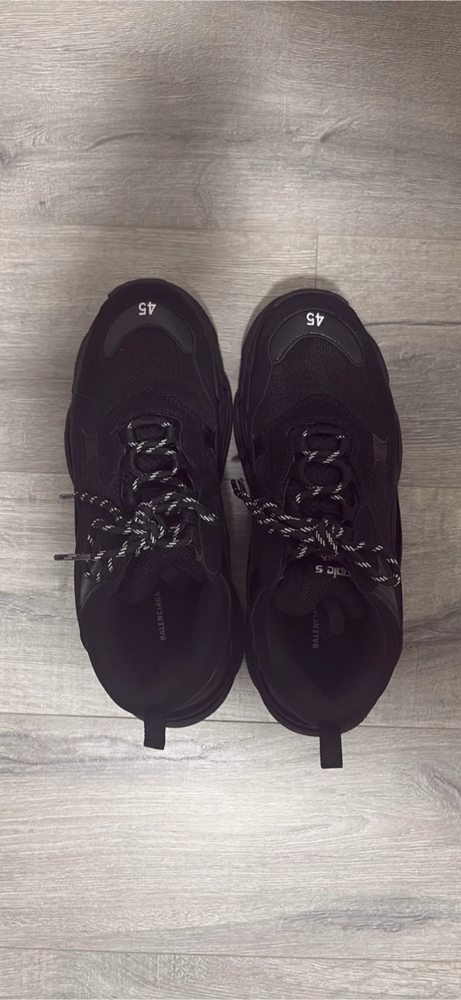 Balenciaga Triple S Sneakers Black