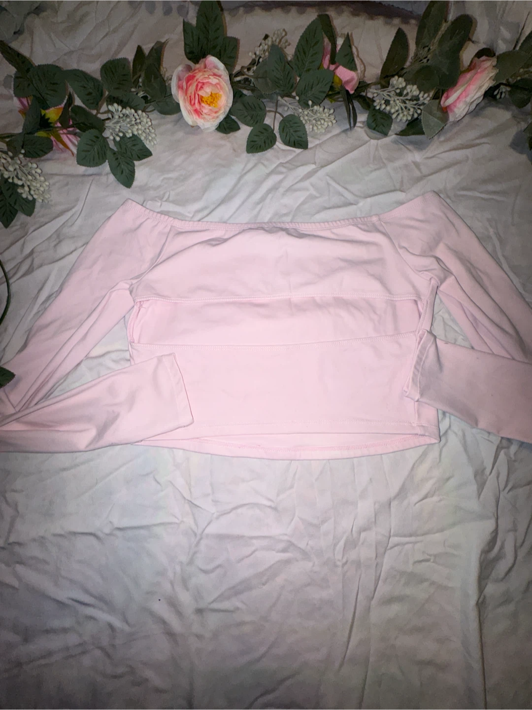 Garage Pink Off-Shoulder Top - photo 2