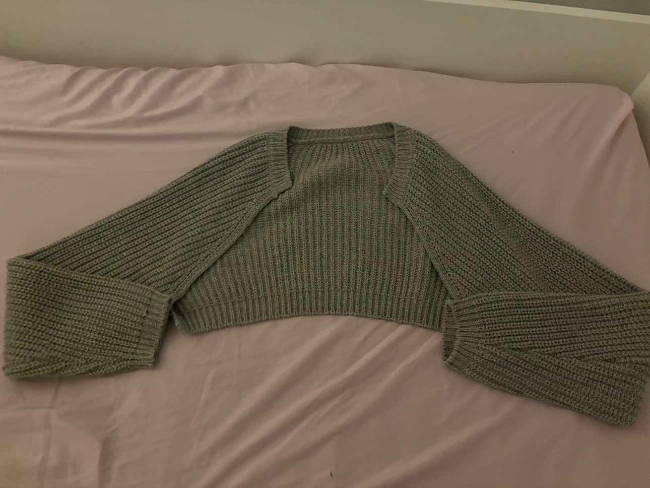 Lewkin Grey Knit Bolero Shrug C2001 - photo 3