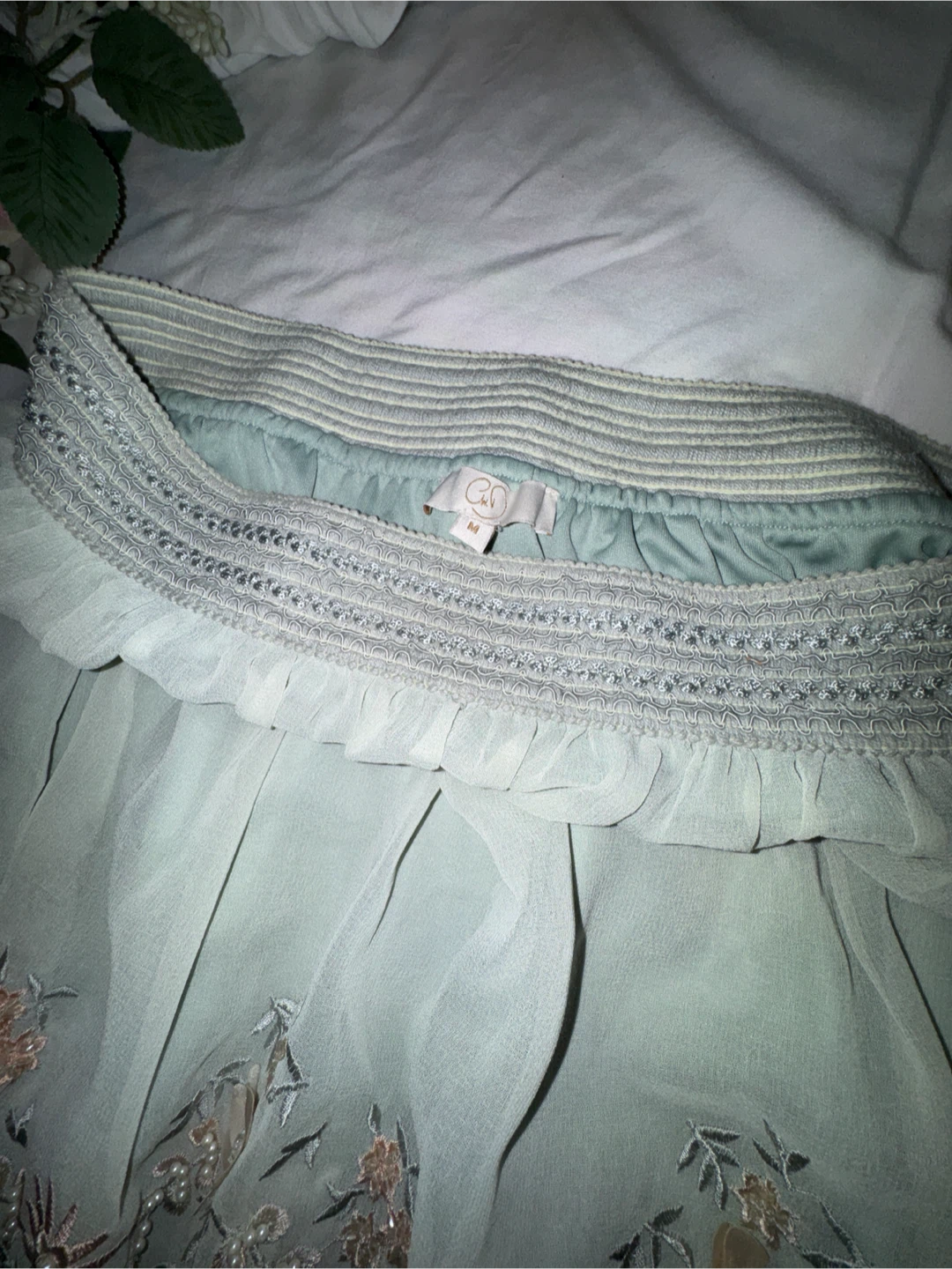 Monsoon Tiered Embroidered Skirt - photo 3
