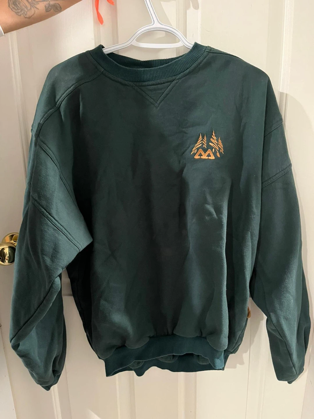 Vintage Unisex Sun Cruz Trading Corp. Green Sweatshirt