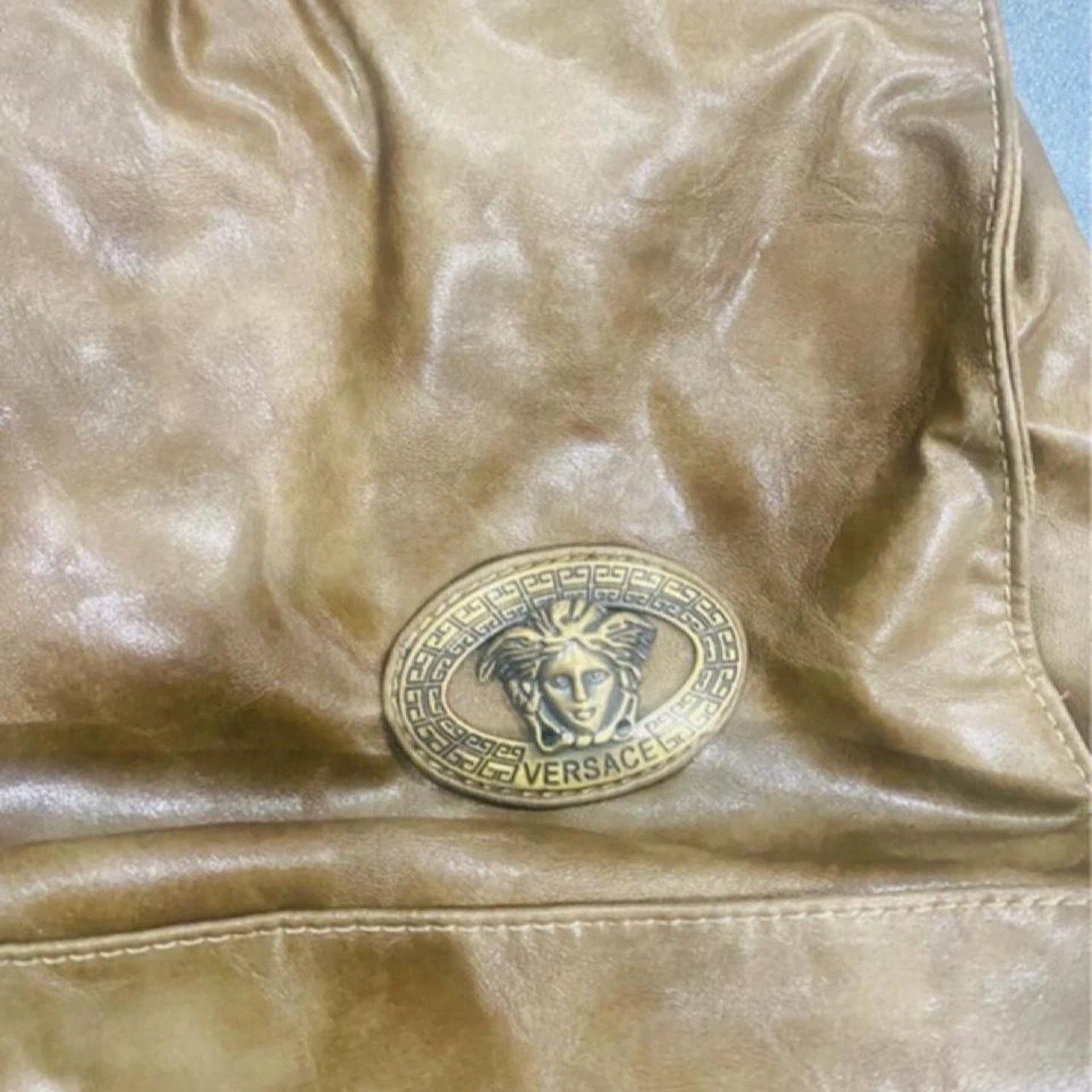 Versace Leather Tote Bag - photo 2