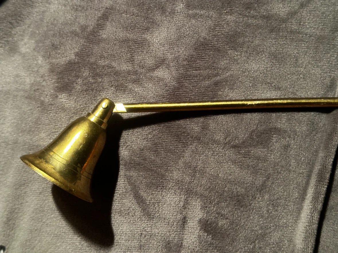 Brass candle snuff - photo 2