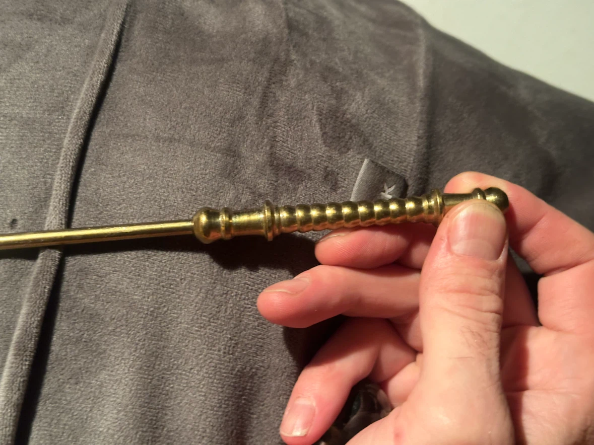 Brass candle snuff - photo 3