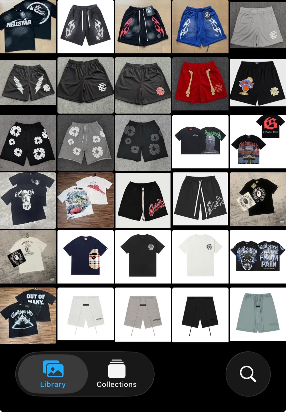 designer clothes/accessories
