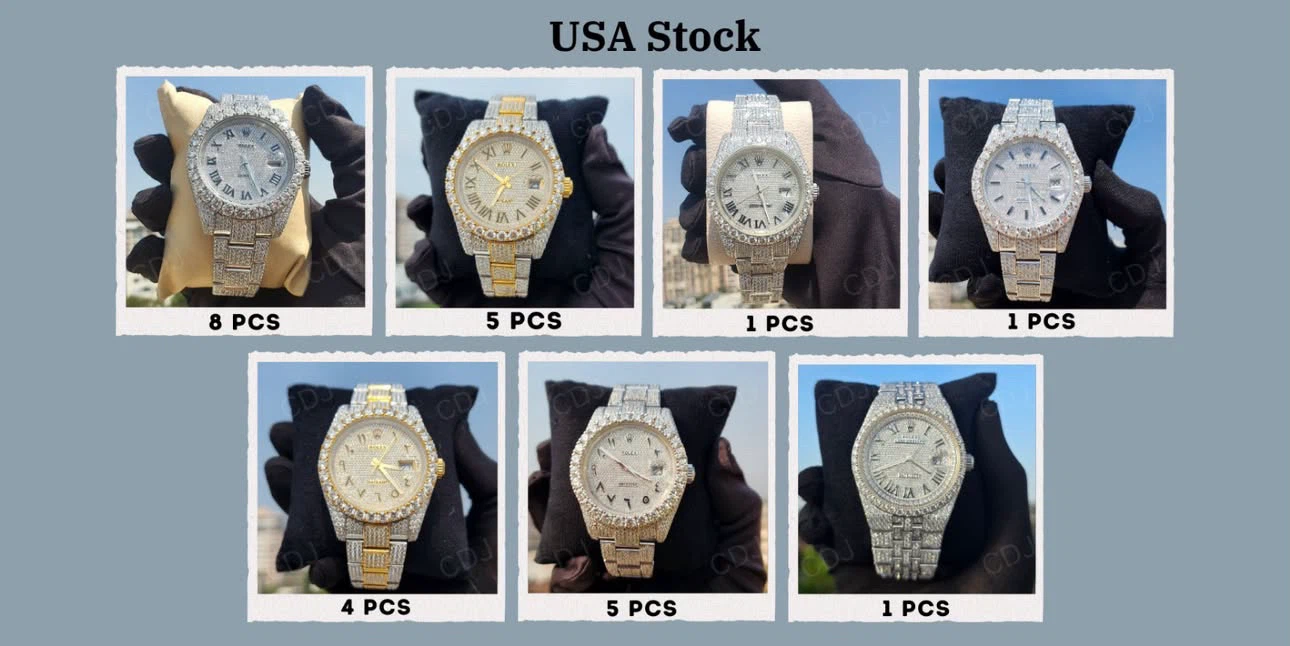 Assorted Luxury Style Iced Out Watches - photo 3
