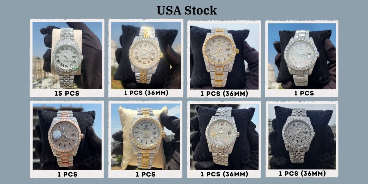Assorted Luxury Style Iced Out Watches - photo 4