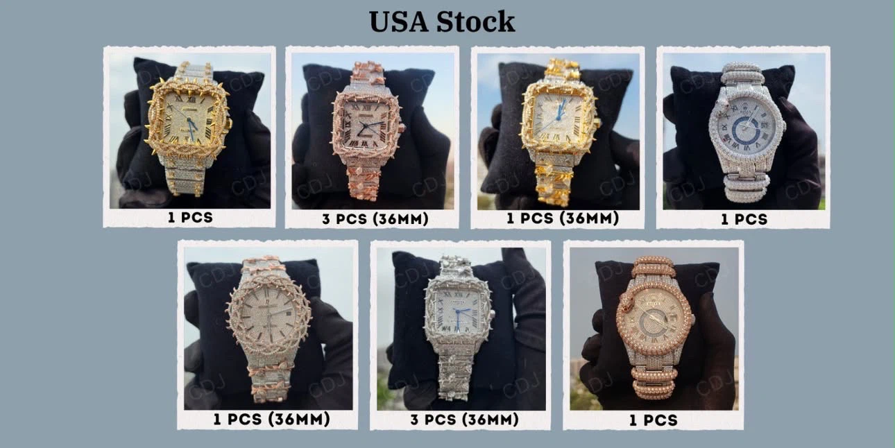 Iced Out Luxury Inspired Watches - photo 4