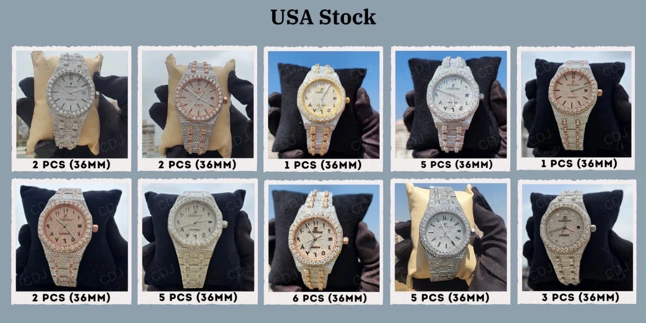 Iced Out Luxury Inspired Watches - photo 5