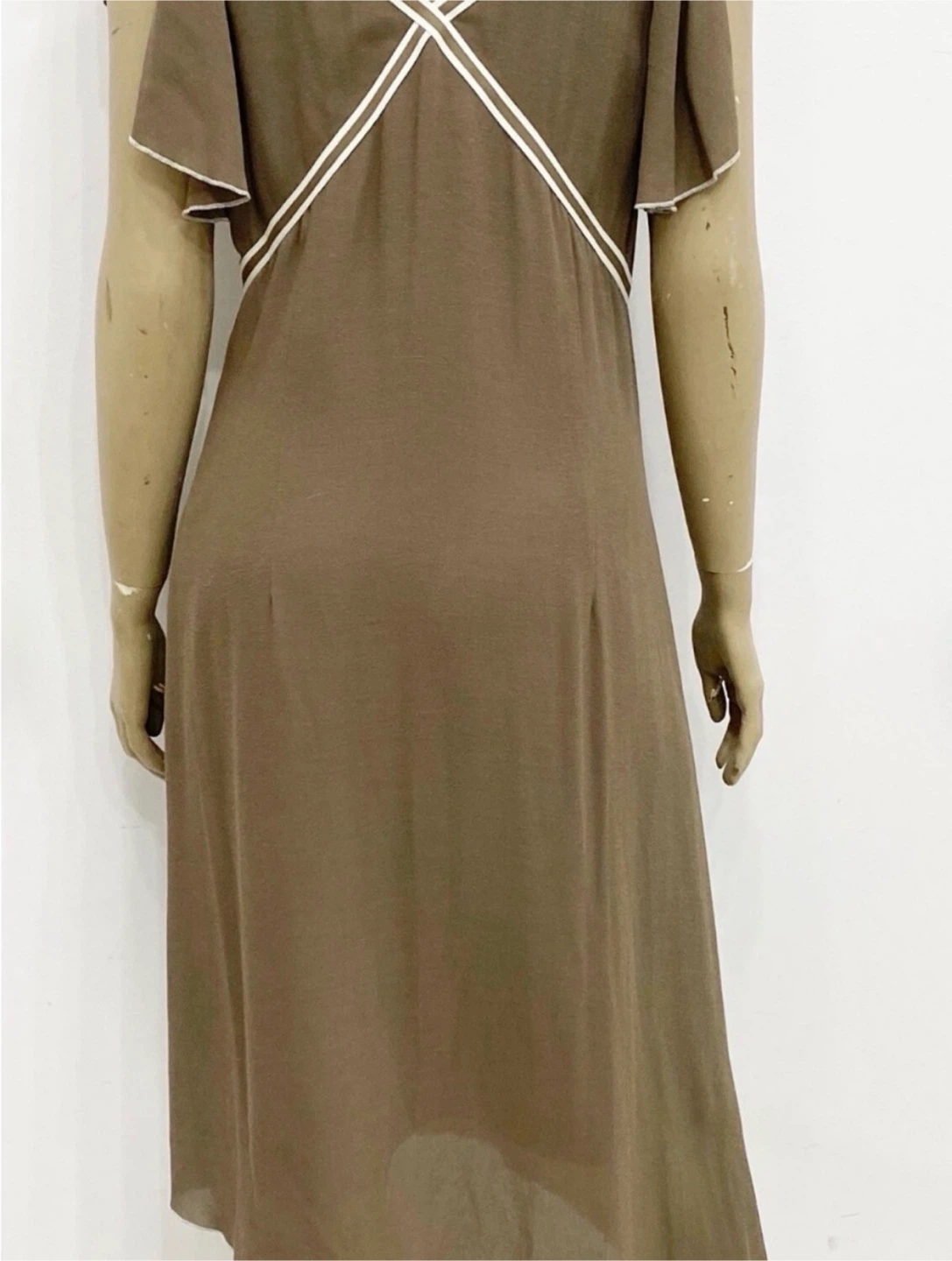 Brown Floral Print Dress - photo 2