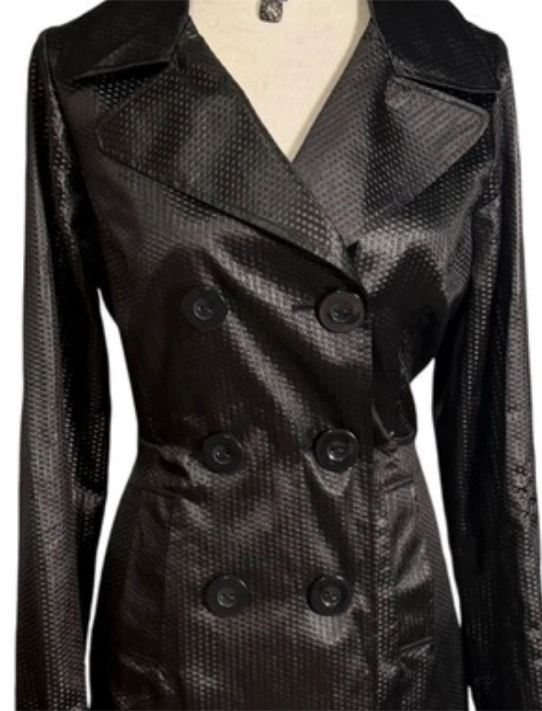Black Double-Breasted Blazer