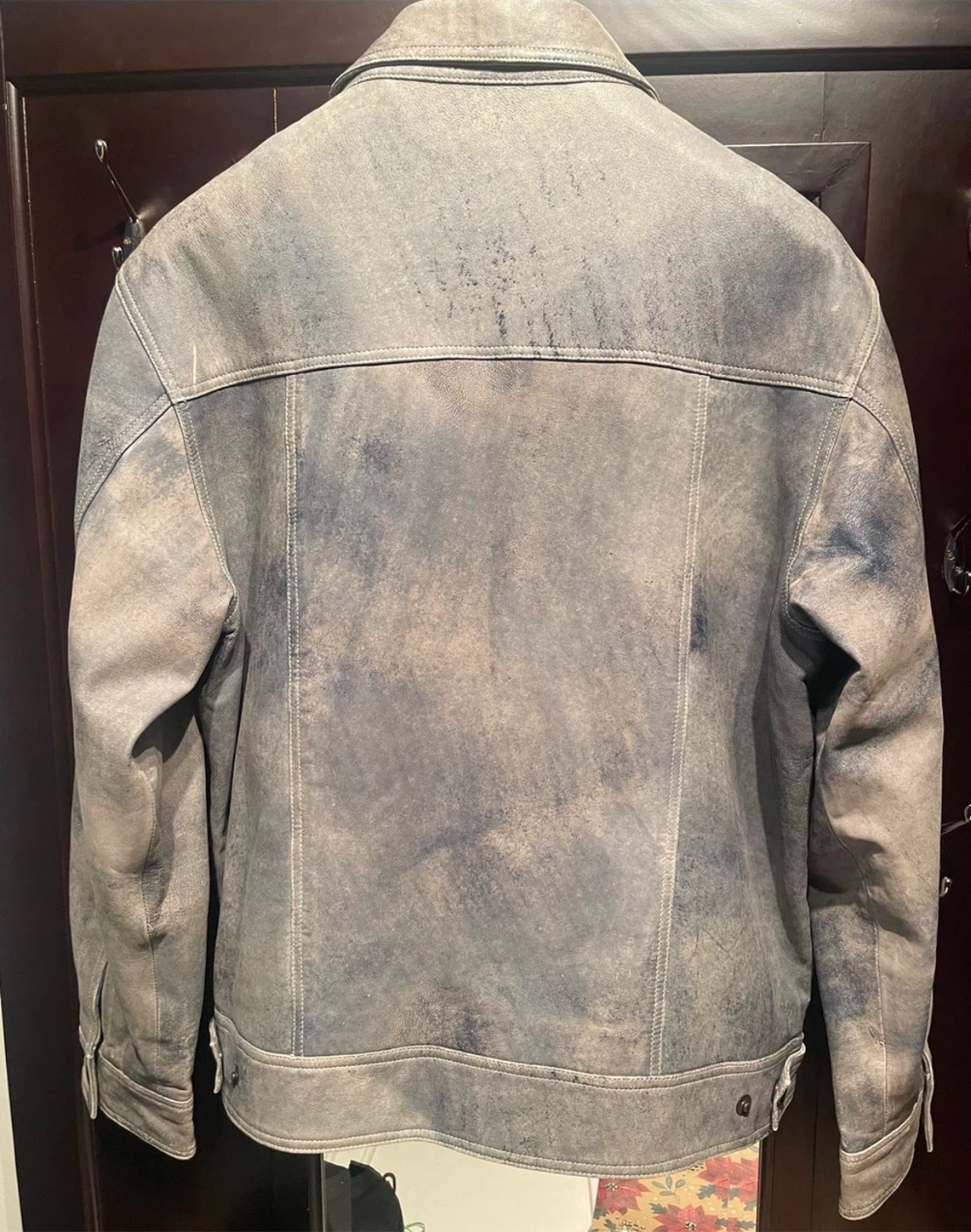 NWOT Unisex 100% Leather Jacket #Thriftypicks - photo 2