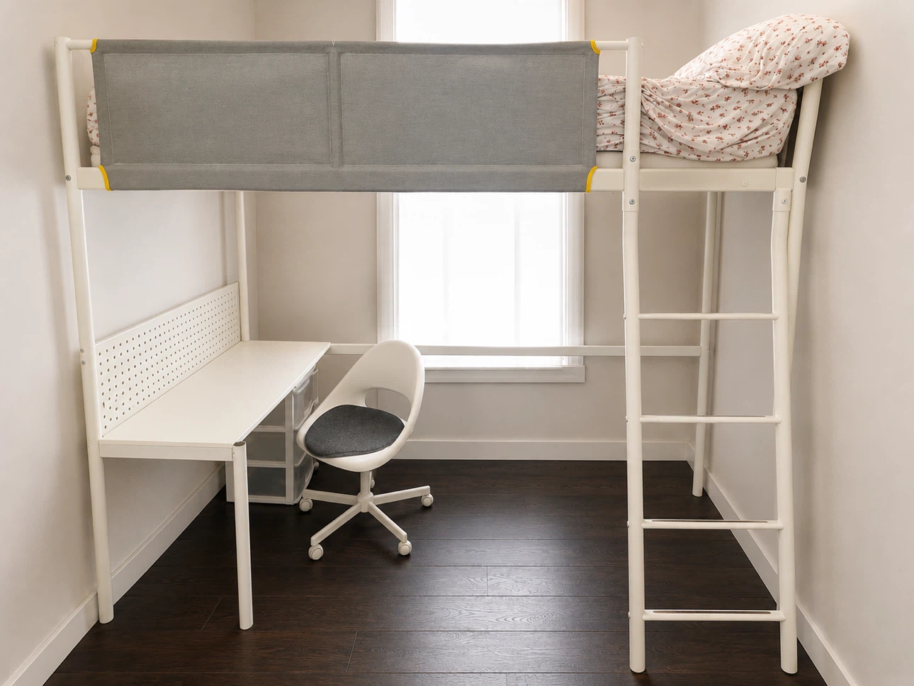IKEA Vitval loft bed with desk