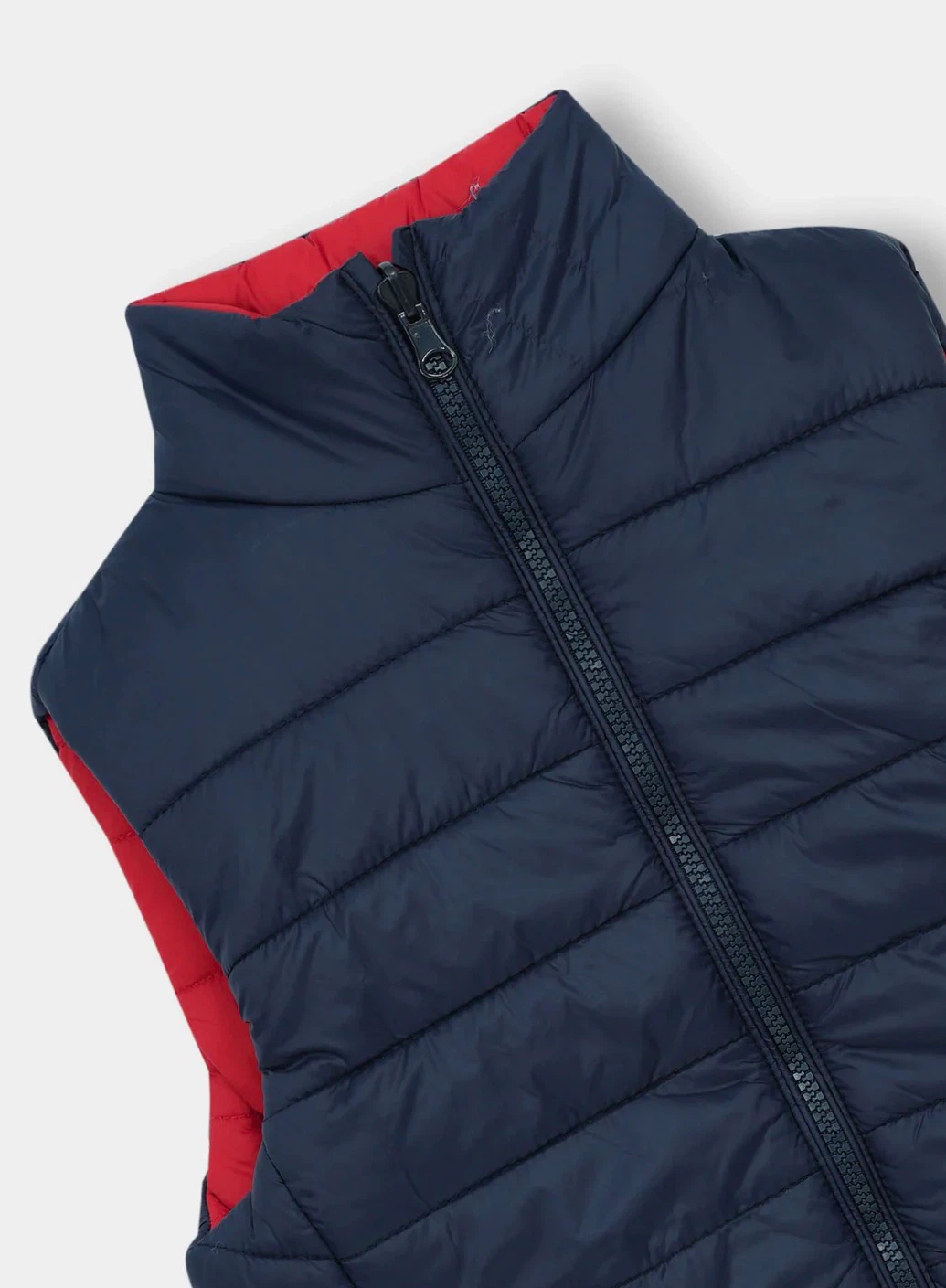 Joules Reversible Puffer Vest Navy/Red - photo 2