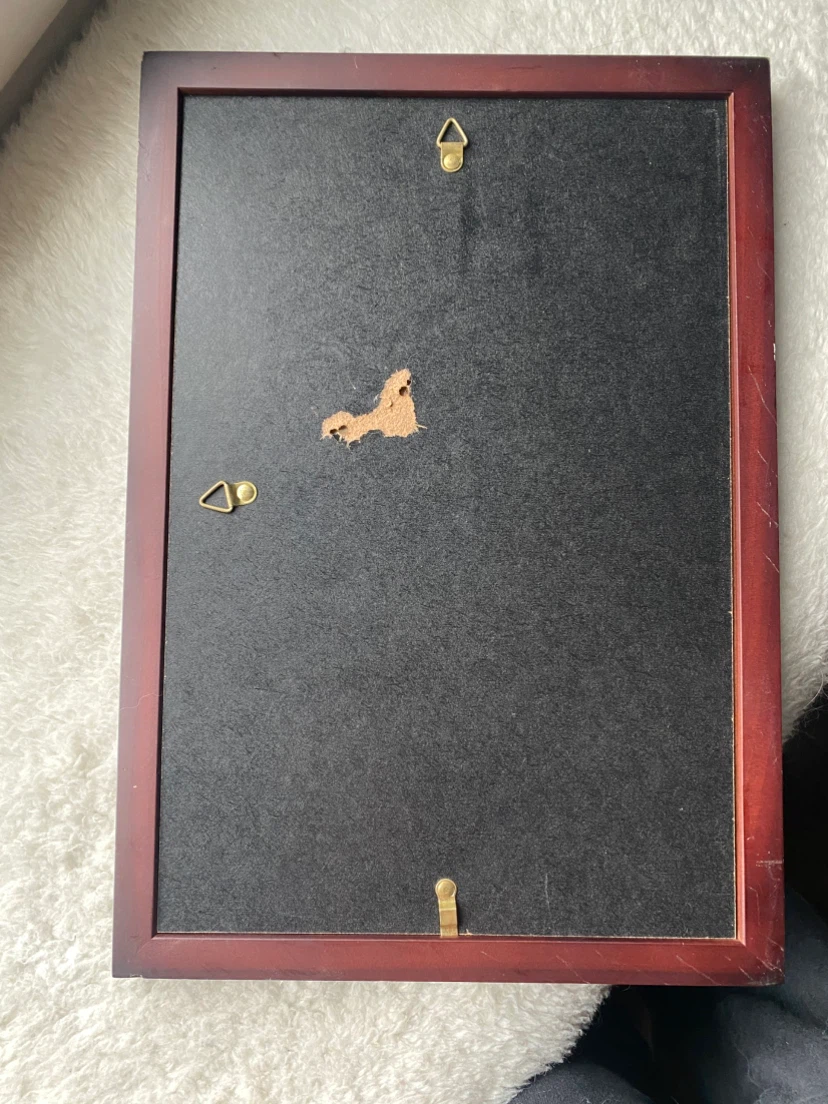 Dark Wood Picture Frame - photo 2