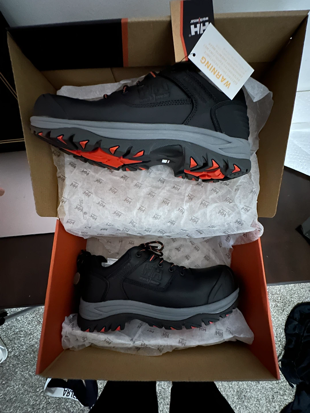 Helly Hansen Workwear Waterproof Leather Oxford Shoes