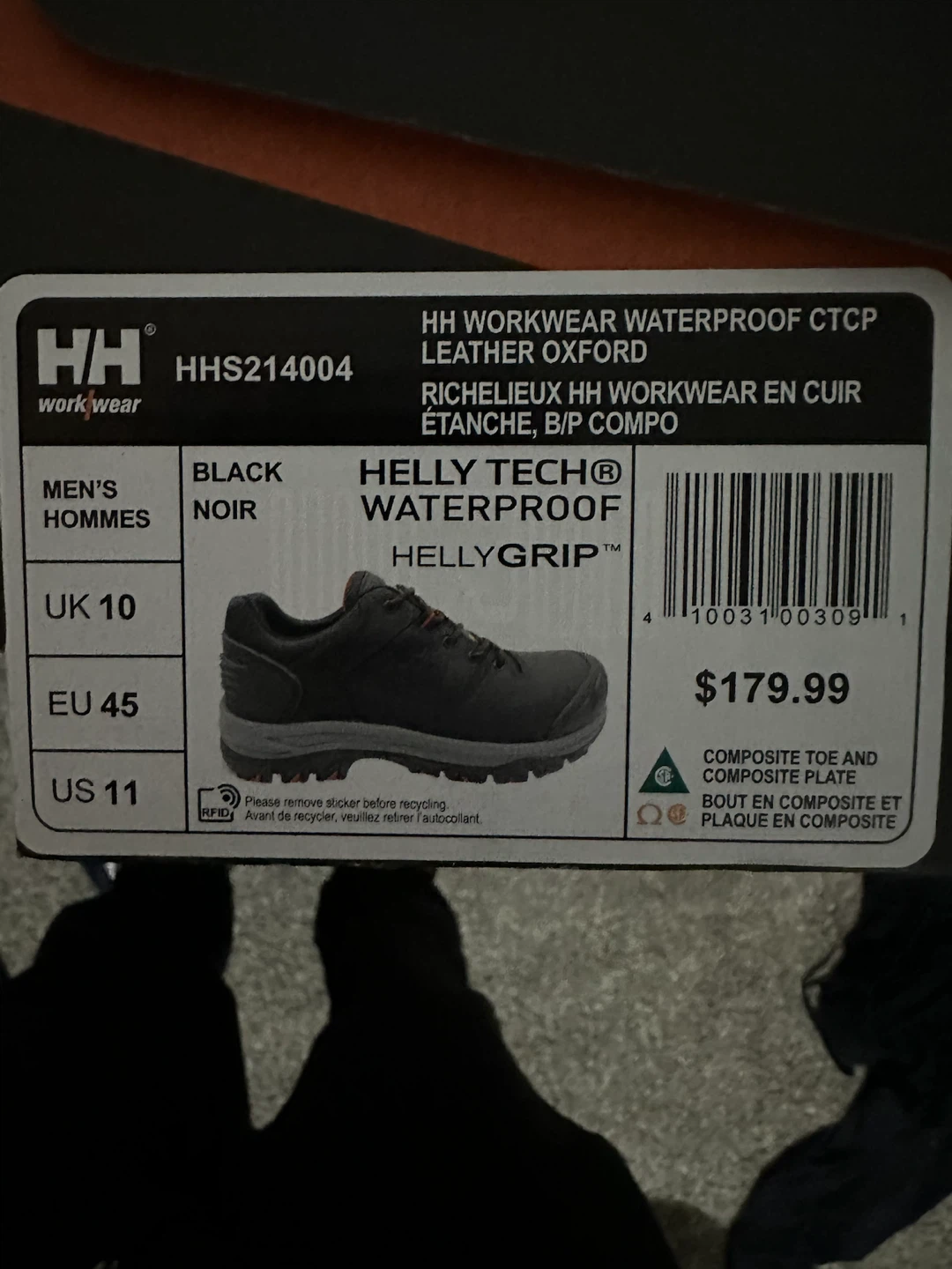 Helly Hansen Workwear Waterproof Leather Oxford Shoes - photo 4