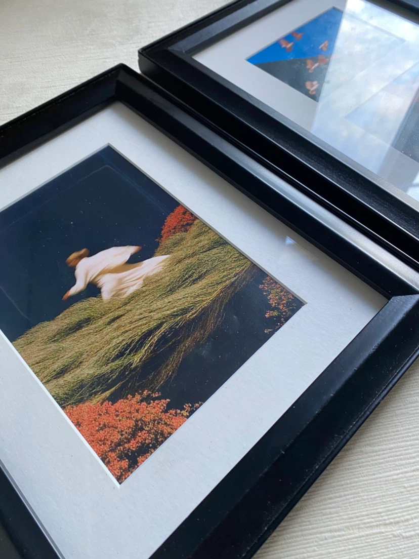 2 unique Prints in Wood Frame - photo 4