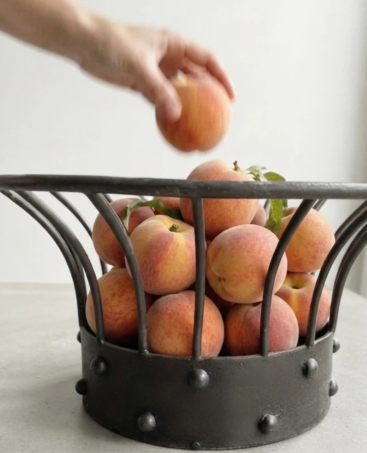 Iron Metal Wire Fruit Bowl Basket - photo 2