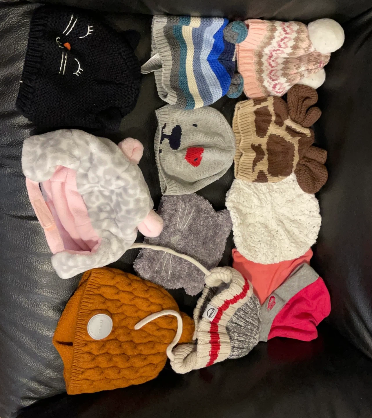 Baby Hats, Headbands, Mittens, and Shoes Bundle