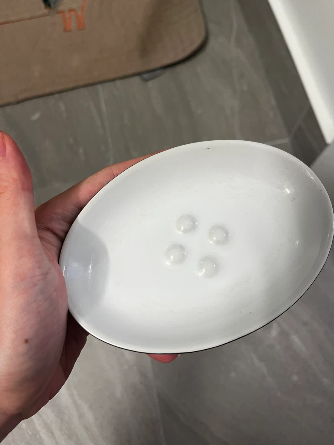 Black and White Soap Dish - photo 2