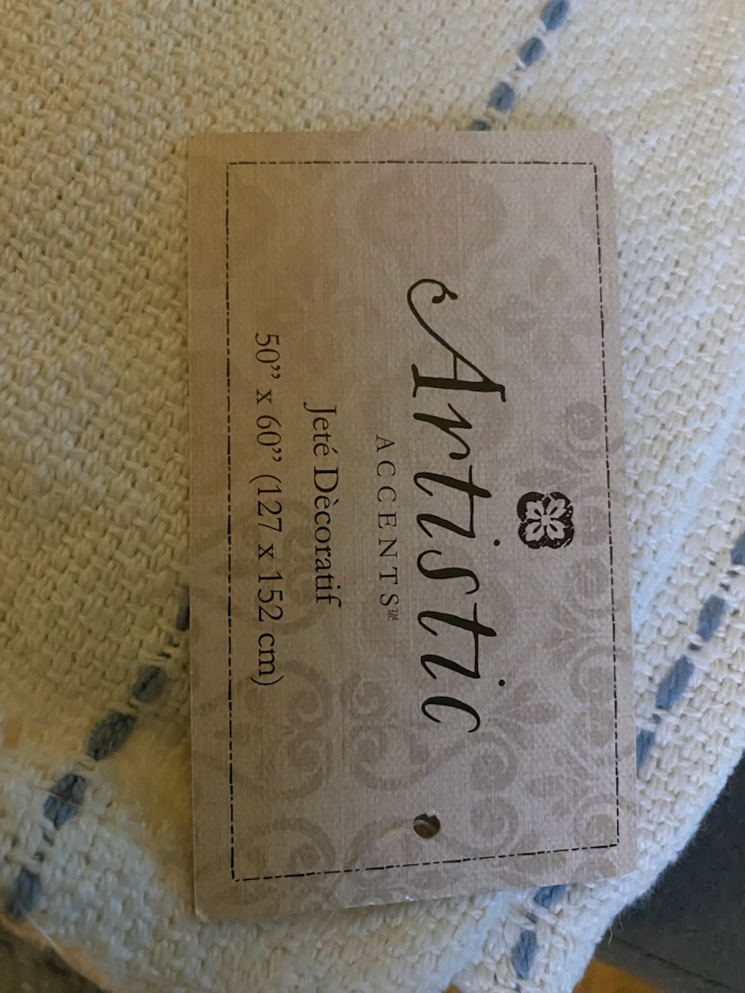 Artistic Accents Decorative Throw Blanket - photo 2