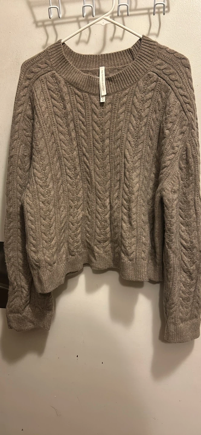 The Group Batan Cable Knit Sweater - Size M